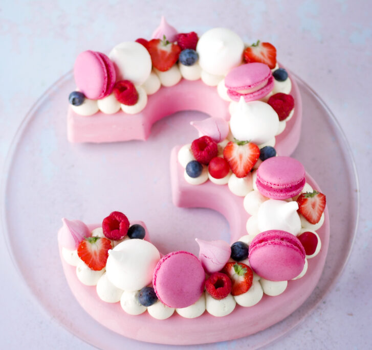 Les number cakes - Image 2