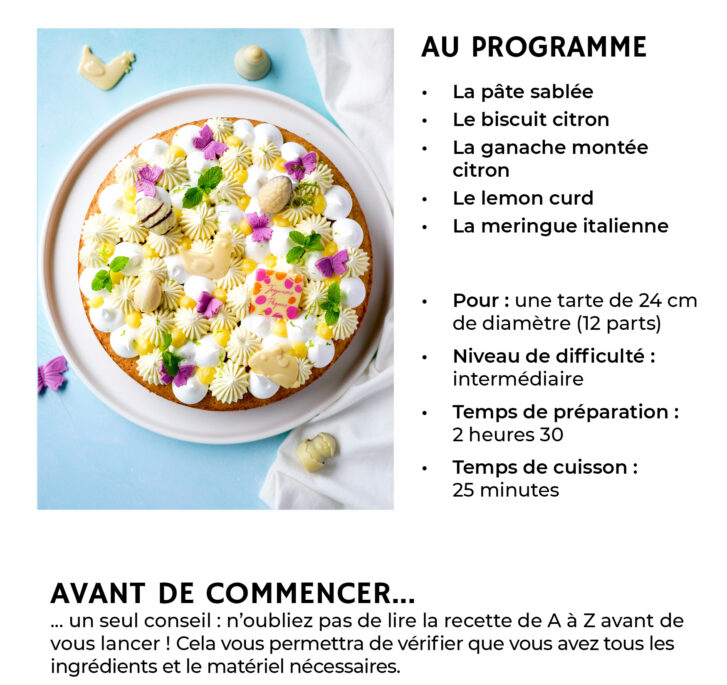 Fiche recette - La tarte de Pâques au citron - Image 2