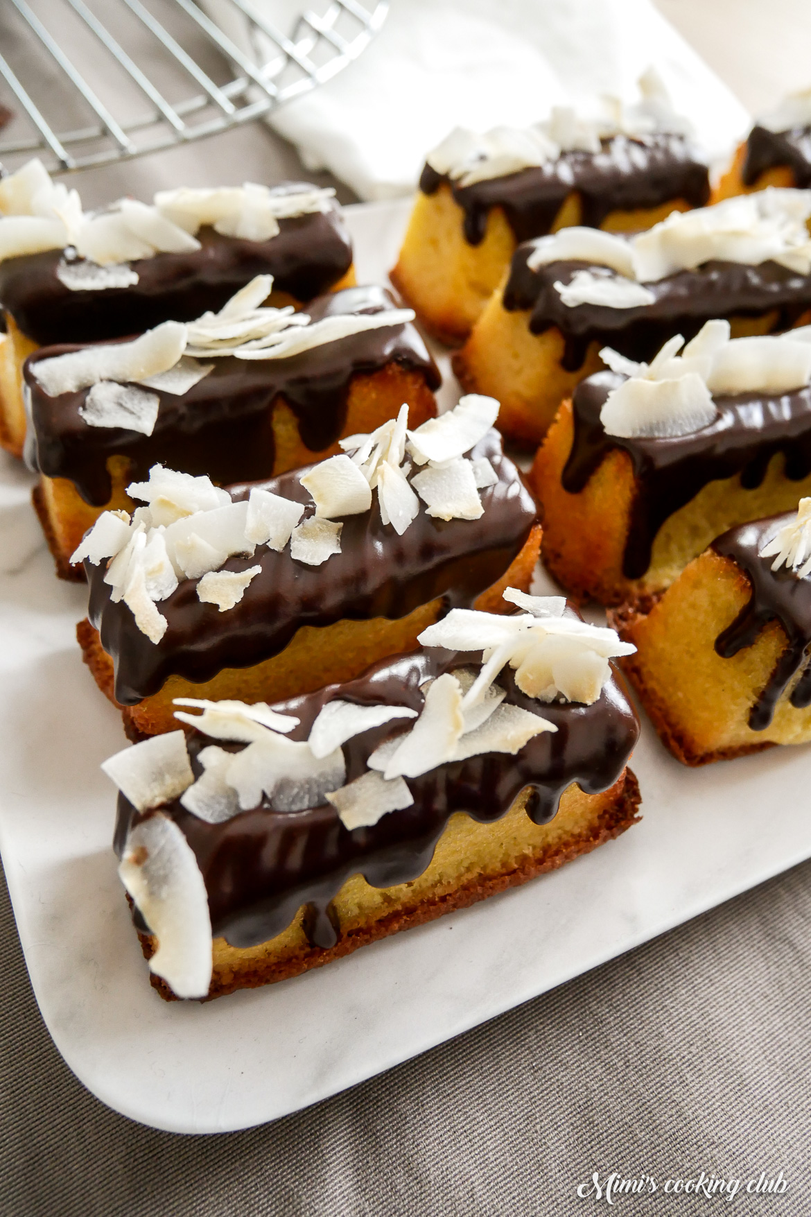 Les cakes coco et chocolat d'Ottolenghi