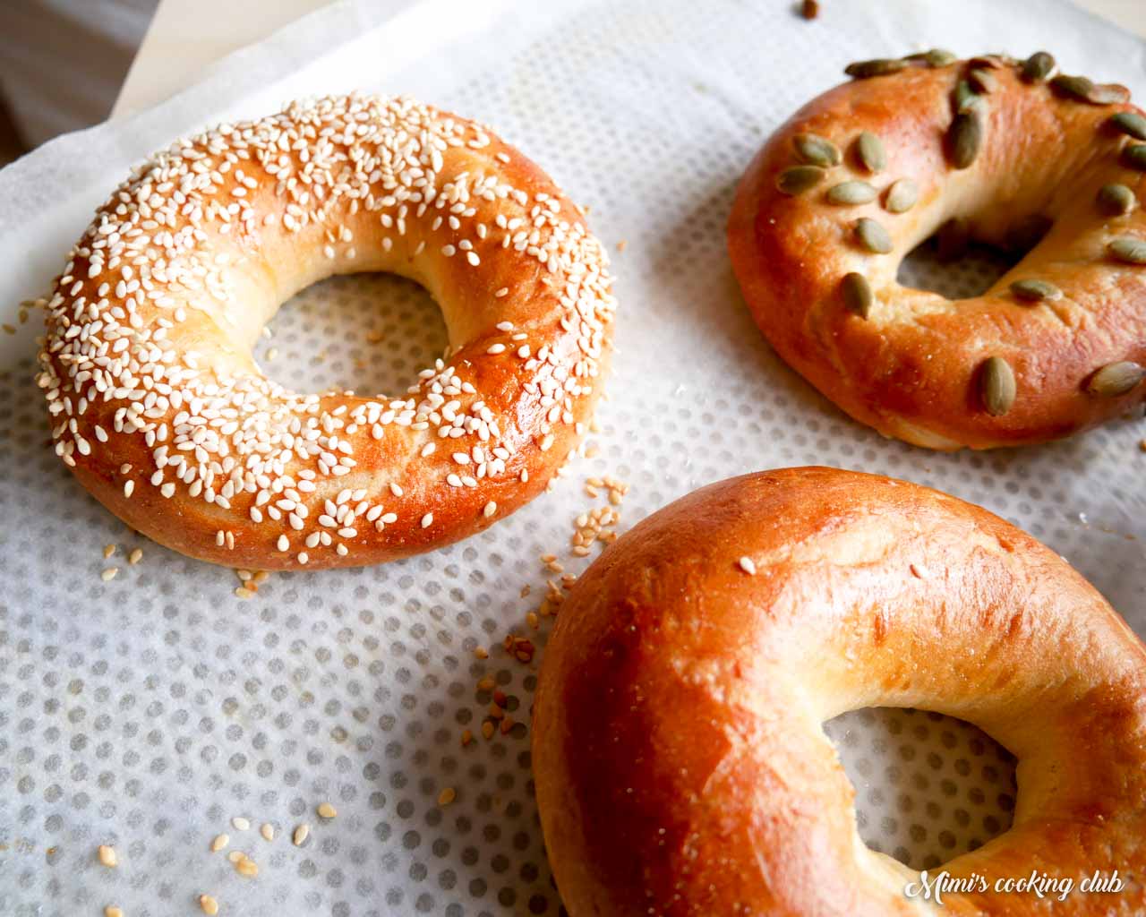 Bagels comme à New York