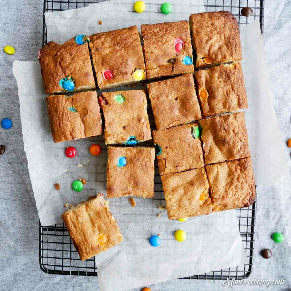 blondies à la banane