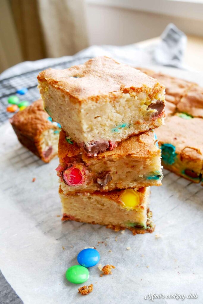 blondies à la banane