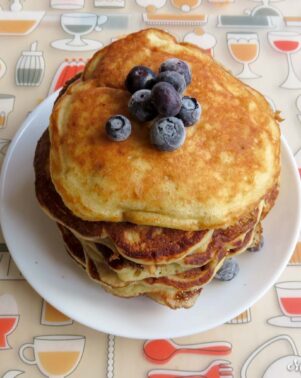 blueberry pancakes