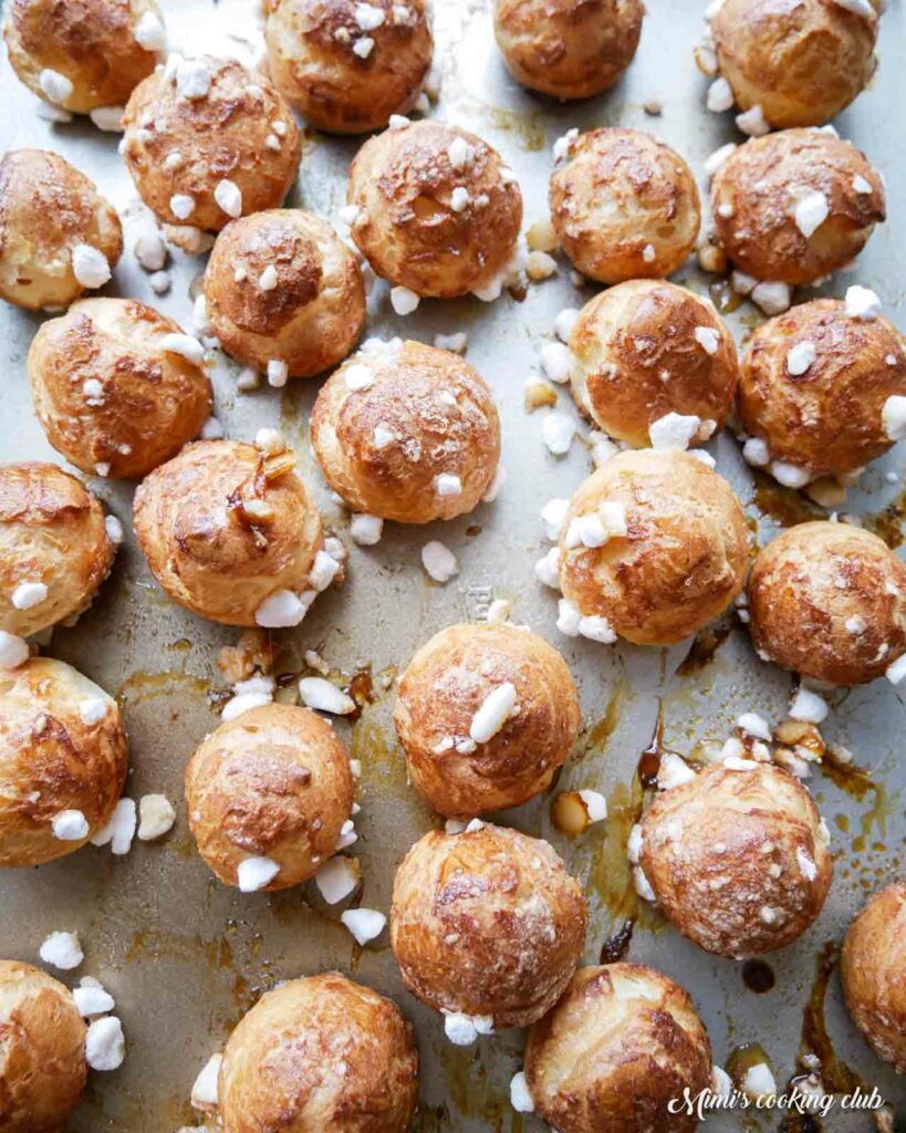 chouquettes maison CAP patissier