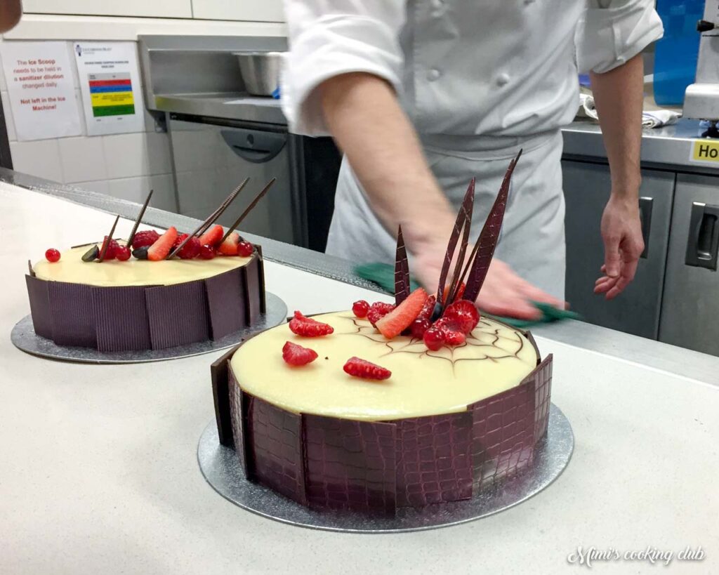 cordon bleu - entremets chocolat