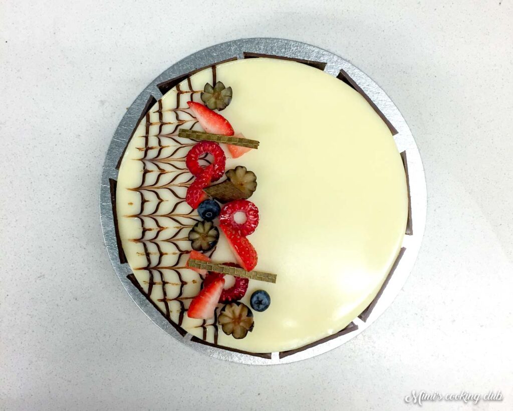 cordon bleu - entremets chocolat