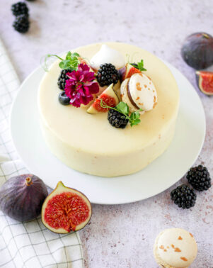 entremets figue mascarpone