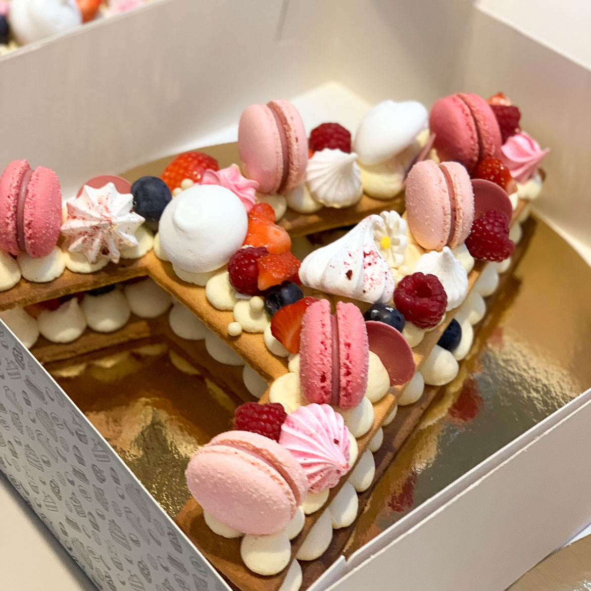 Le number cake qui fait fureur - Mimi Pâtisserie