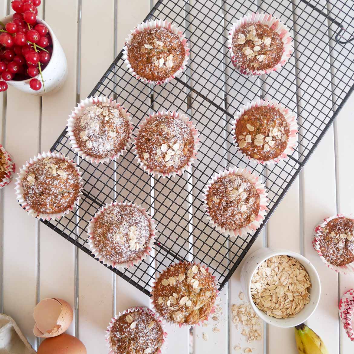 muffins banana bread