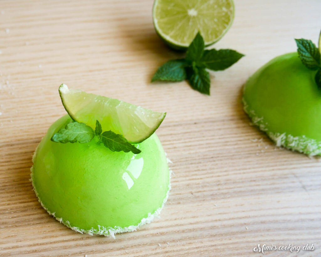 petits gâteaux mojito bachour