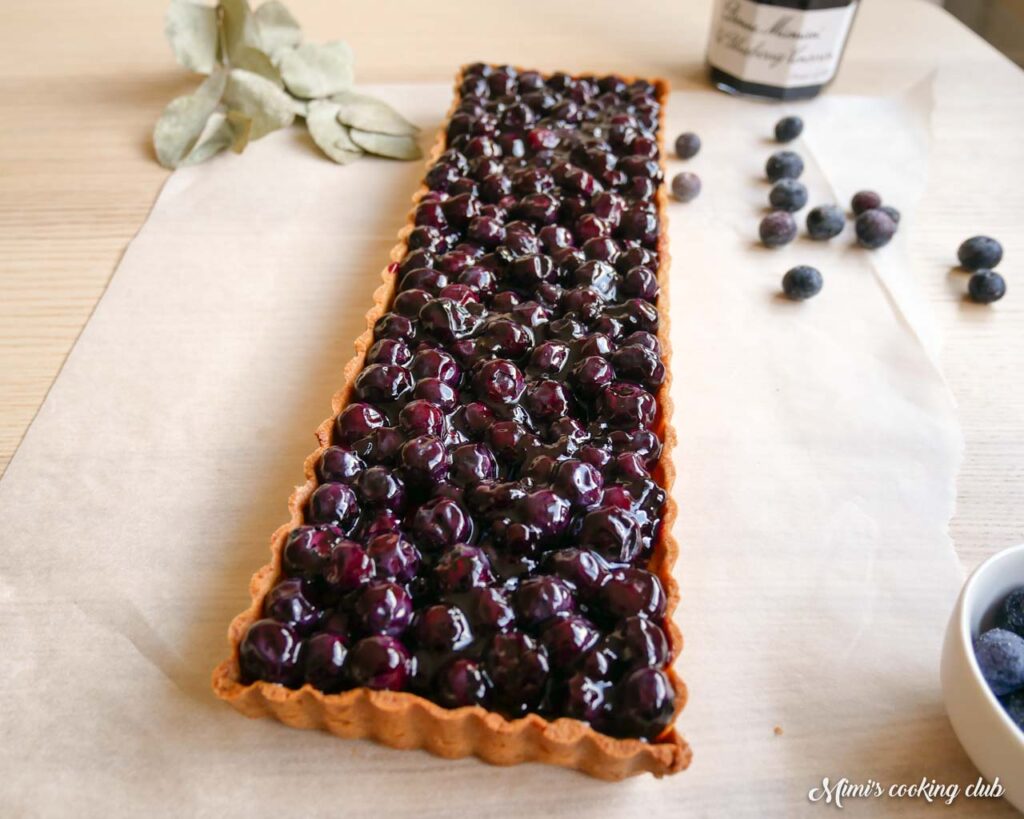 tarte aux myrtilles