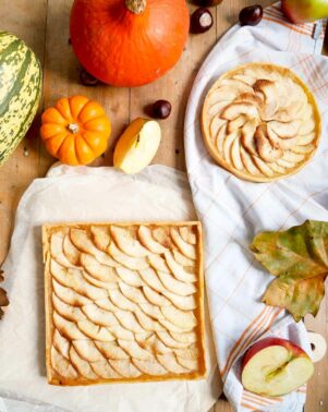 tarte rustique aux pommes