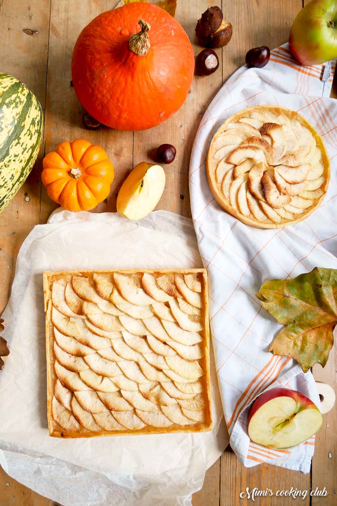 tarte rustique aux pommes