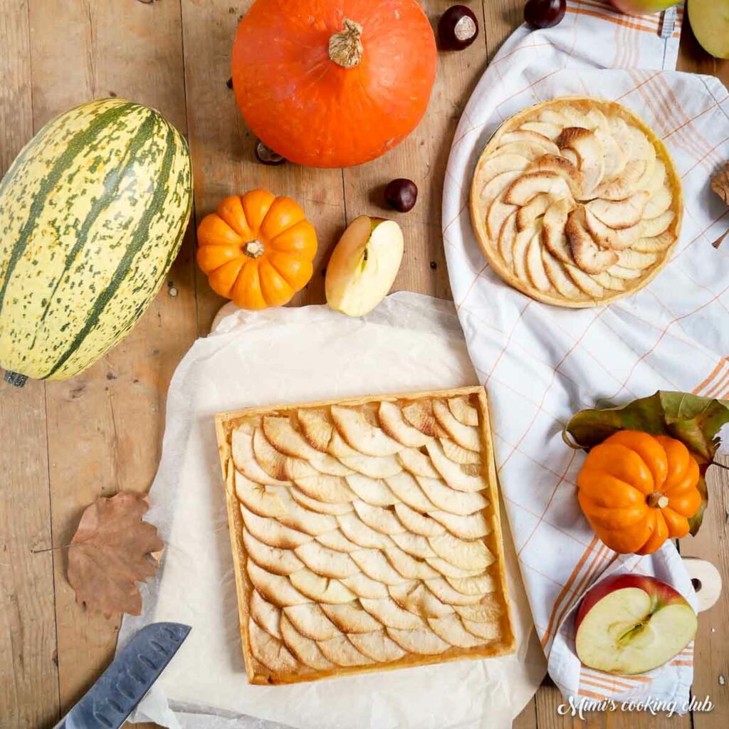 tarte rustique aux pommes