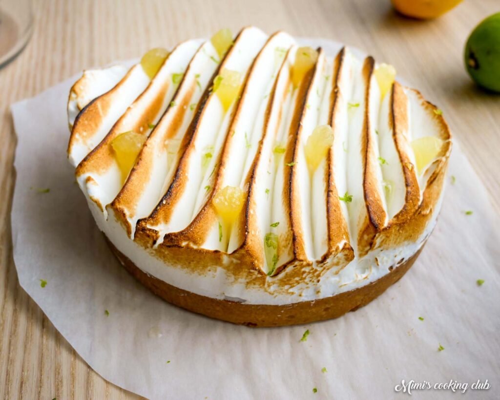 tarte au citron meringuée facile