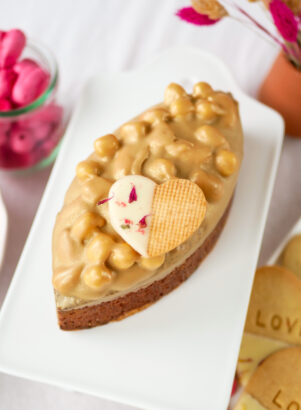 Saint Valentin - Le cake caramel