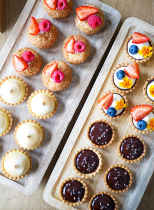 Les mini-tartelettes