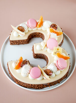Les number cakes