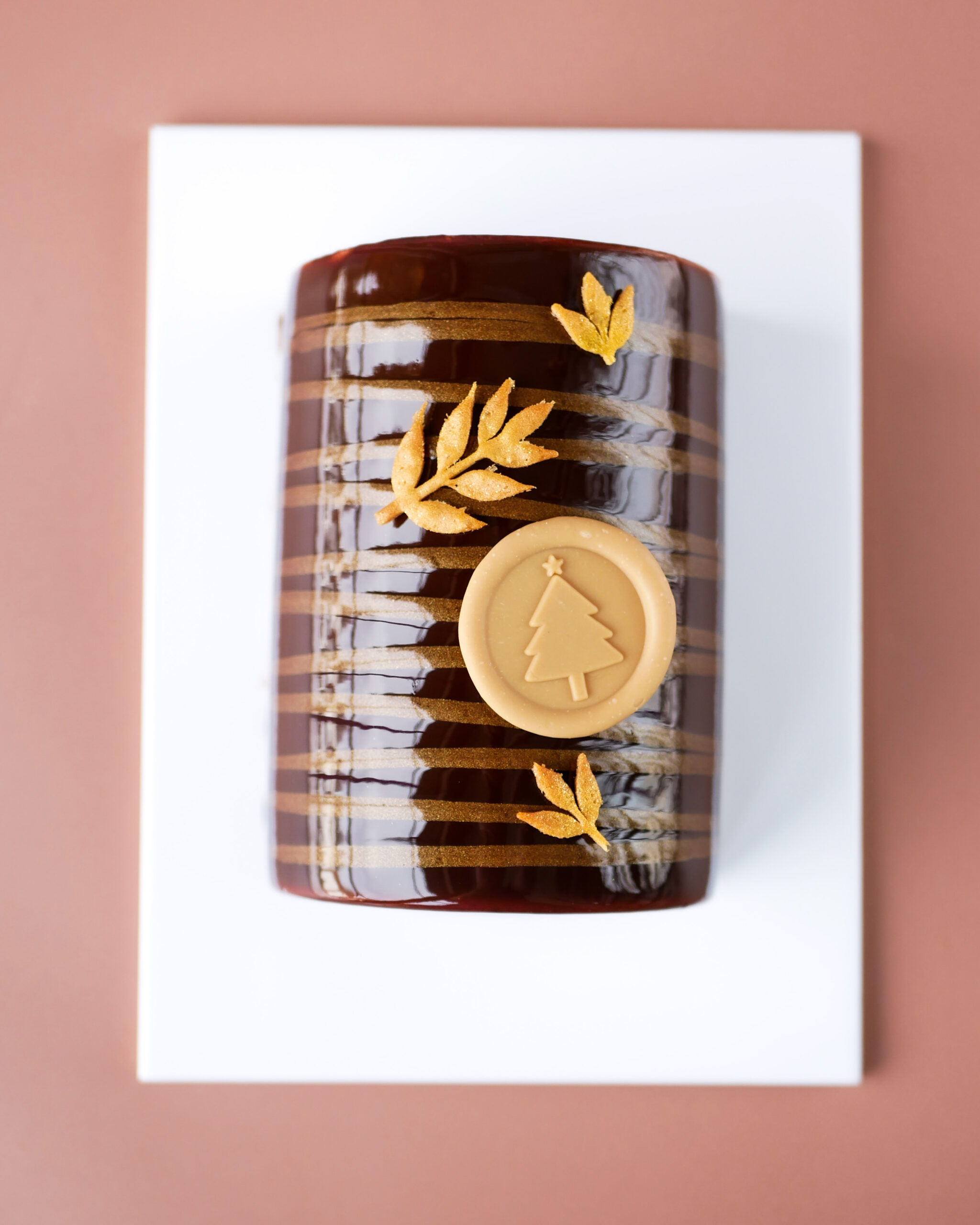 Bûche choco-pistache 2025 – Image 2