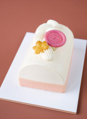 La bûche Coeur fruité