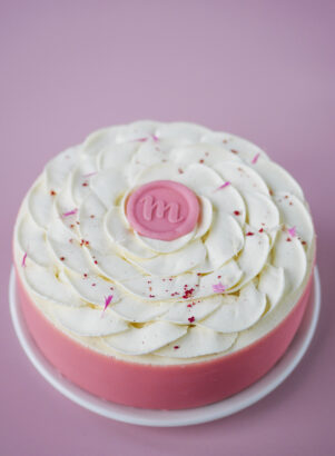 Entremets framboise & pistache - Mardi 5 mai