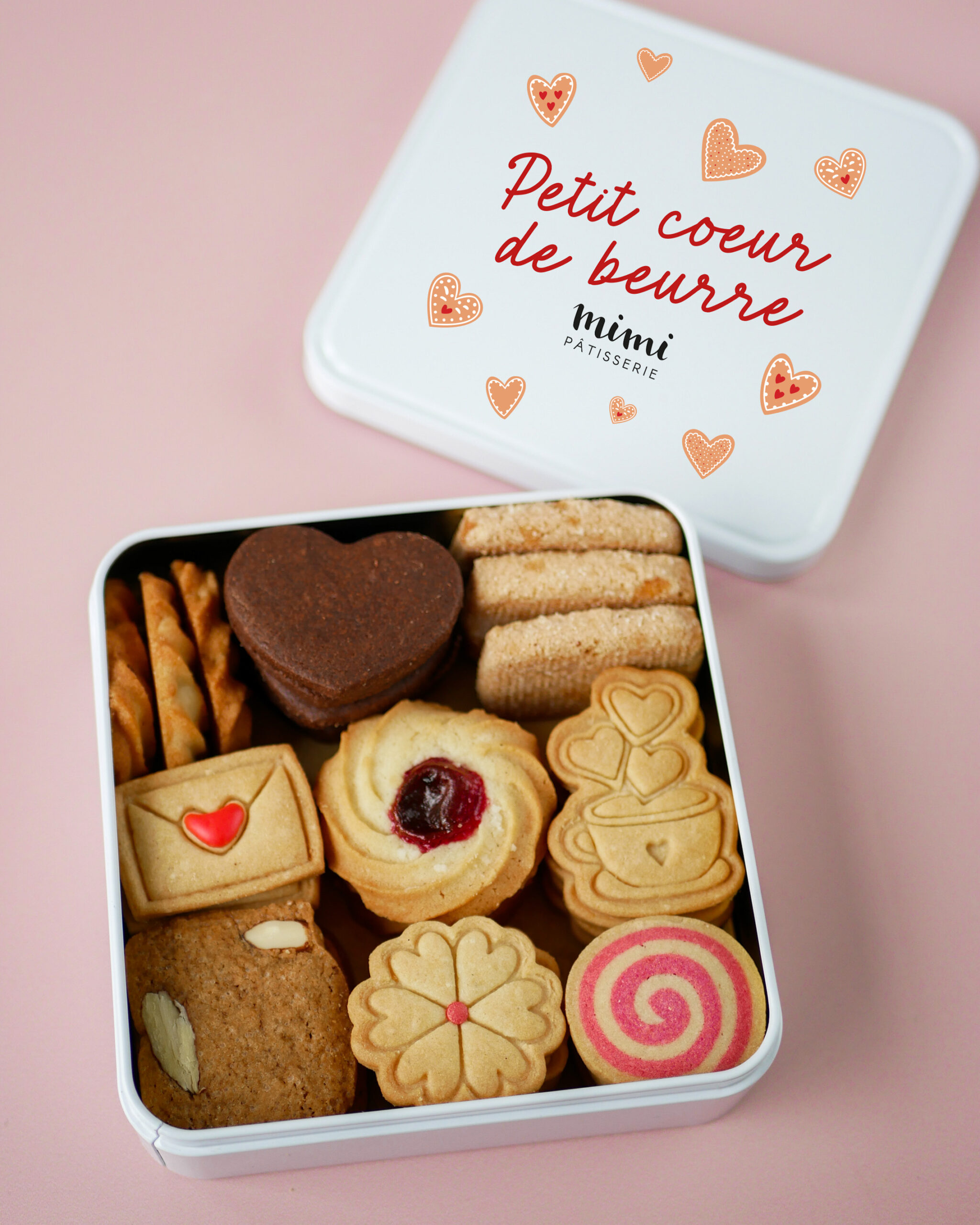 Saint Valentin - La boîte à biscuits Petit coeur de beurre – Image 2