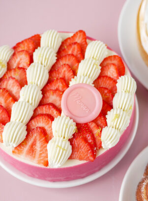 Vive Maman ! L'entremets citron & fraise